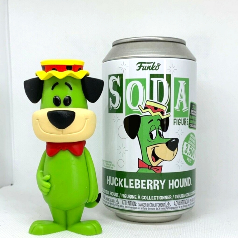 Funko Vinyl Soda: Hanna Barbera - Huckleberry Hound 💚 ECCC Limited Exclusive